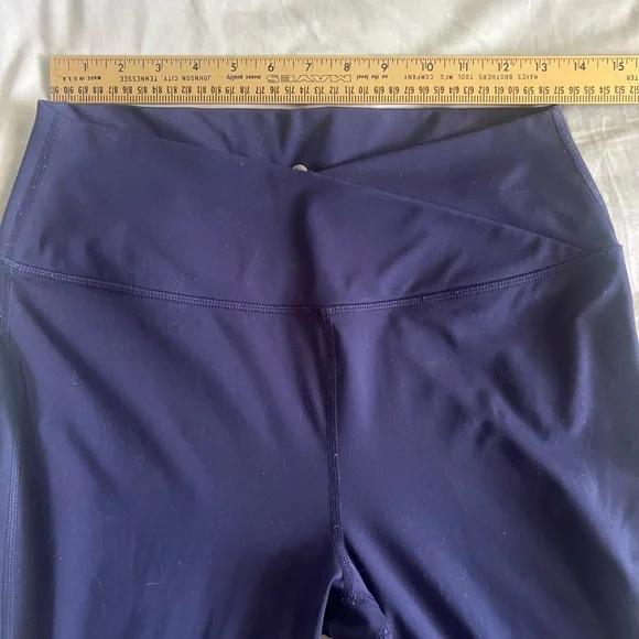 Navy Flared XL Leggings - Picture 6 of 9